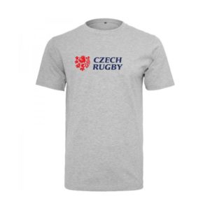 Tričko Czech Rugby (1) šedé