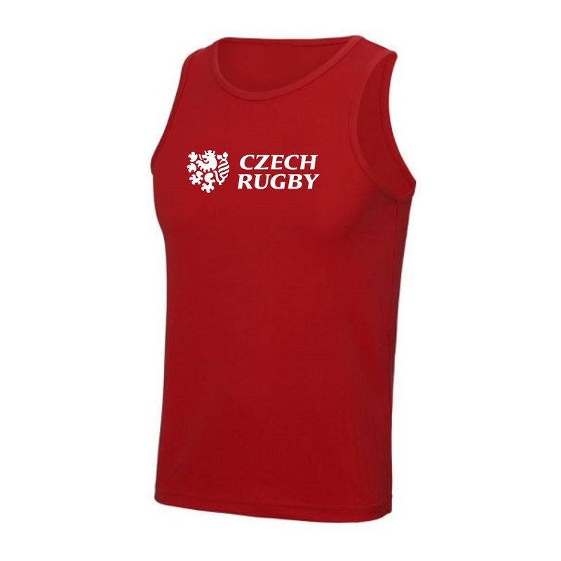 Tílko Sport Czech Rugby (1s) červené