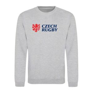 Mikina Czech Rugby (1) šedá