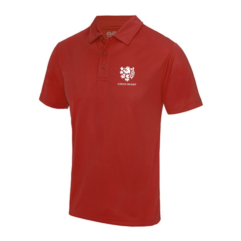 Polo Czech Rugby Sport (1s) - červené