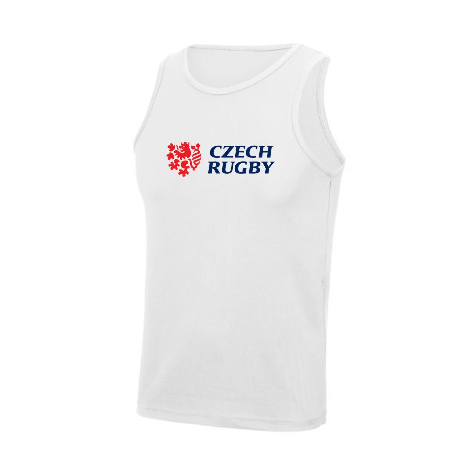 Tílko Sport Czech Rugby (1s) bílé