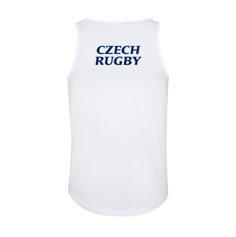 Tílko Sport Czech Rugby (1s) bílé - Obrázek 2
