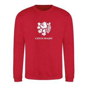 Mikina Czech Rugby (2) červená