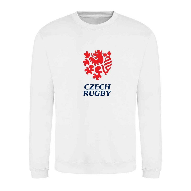 Mikina Czech Rugby (4) bílá