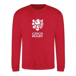 Mikina Czech Rugby (4) červená
