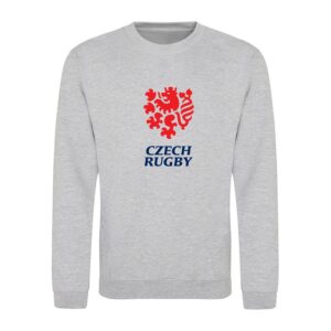Mikina Czech Rugby (4) šedá