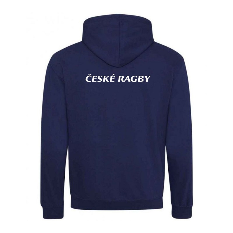 Klokanka České Ragby (3s) se zipem - modrá-červená - Obrázek 2