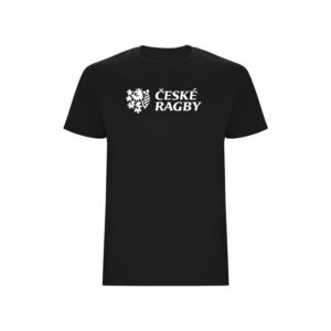 Tričko dětské České Ragby (1) - černé