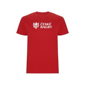 Tričko dětské České Ragby (1) - červené