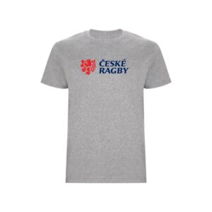 Tričko dětské České Ragby (1) - šedé