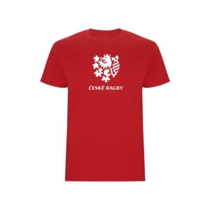 Tričko dětské České Ragby (2) - červené