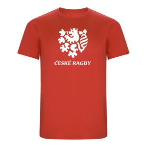 Tričko sport České Ragby (2) - červené
