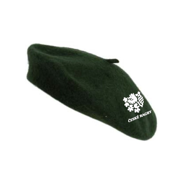 Baret České Ragby - zelený