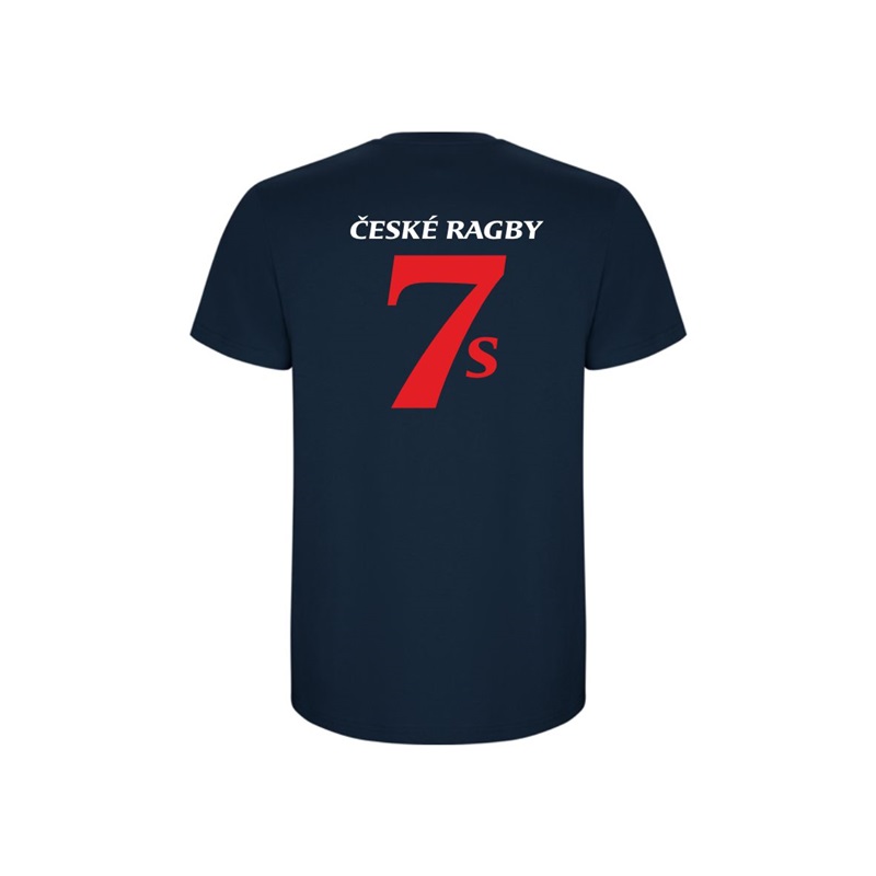 Tričko České Ragby 7s (2) - modré - Obrázek 3