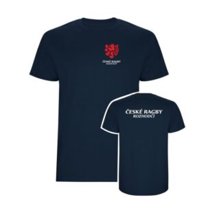 Tričko České Ragby Rozhodčí (a3s) - modré
