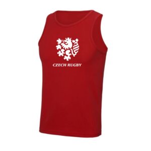 Tílko sport Czech Rugby (2) červené