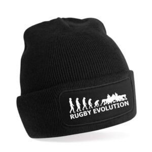 Čepice Rugby Evolution Scrum - černá
