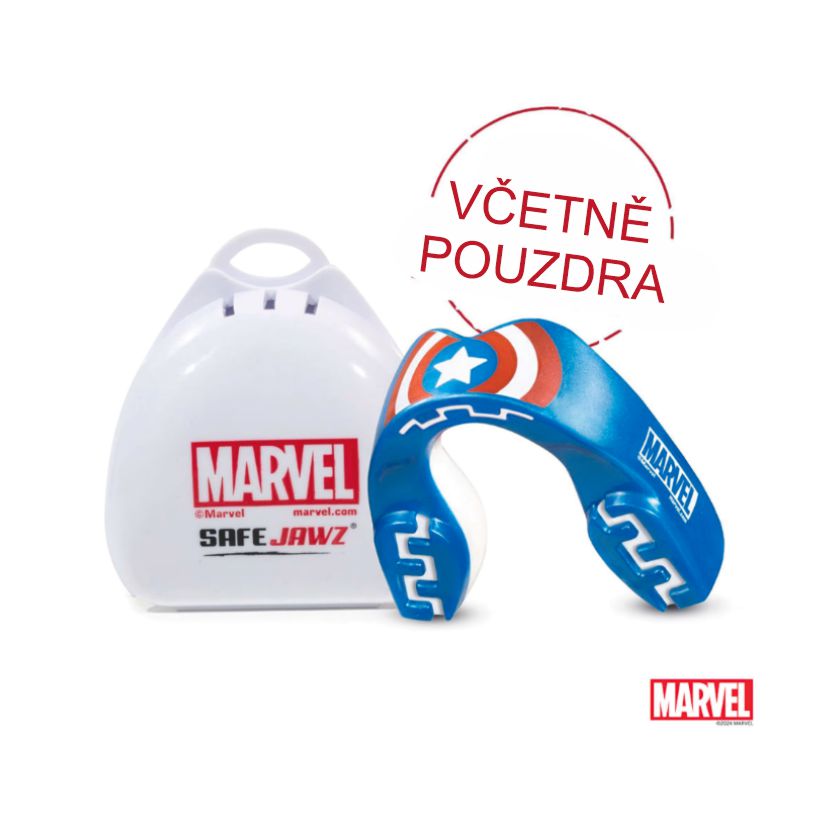 Chránič zubů SJ Marvel Captain America - Obrázek 3